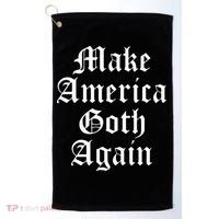 Make America Goth Again Apparel Golf Towel thumb 0