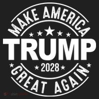 Make America Great Again Trump 2028 Women's Sweatshirt thumb 2