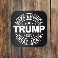 Make America Great Again Trump 2028 Coaster thumb 0