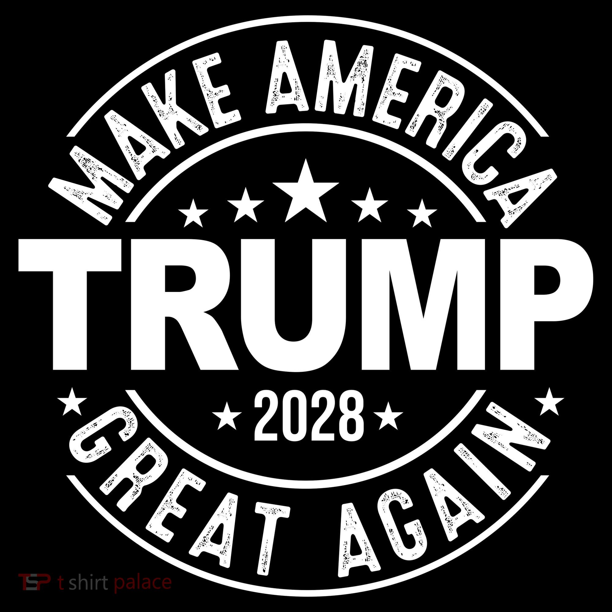 Make America Great Again Trump 2028 Toddler Hoodie
