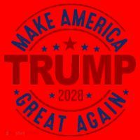 Make America Great Again Trump 2028 Santa Hat thumb 1