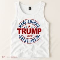 Make America Great Again Trump 2028 Tank Top thumb 2