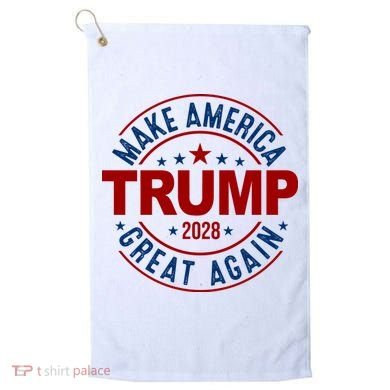 Make America Great Again Trump 2028 Golf Towel