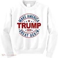 Make America Great Again Trump 2028 Kids Sweatshirt thumb 0