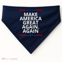 Make America Great Again. Again USA-Made Doggie Bandana thumb 0