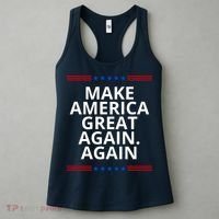 Make America Great Again. Again Women's Tank Top thumb 3