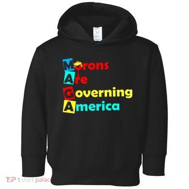 Morons Are Governing America Toddler Hoodie