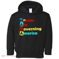 Morons Are Governing America Toddler Hoodie thumb 0