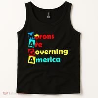 Morons Are Governing America Tank Top thumb 2