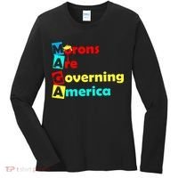 Morons Are Governing America Women's Long Sleeve Shirt thumb 0