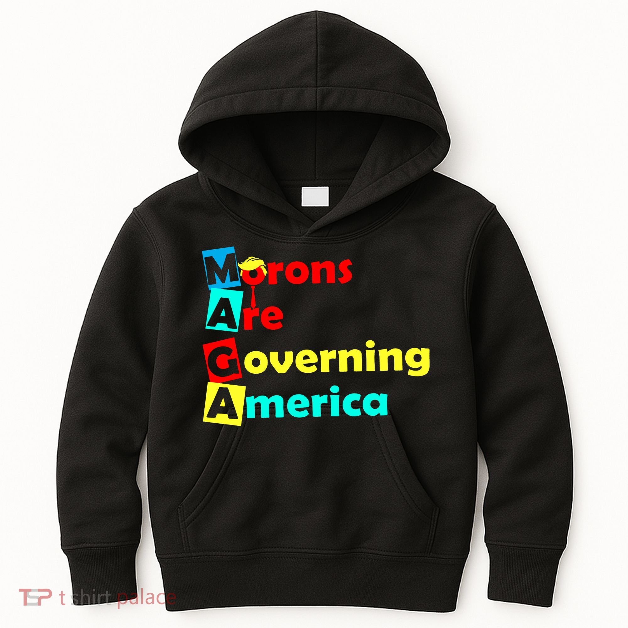 Morons Are Governing America Kids Hoodie