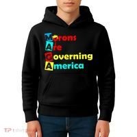 Morons Are Governing America Kids Hoodie thumb 4