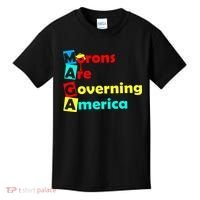 Morons Are Governing America Kids T-Shirt thumb 0