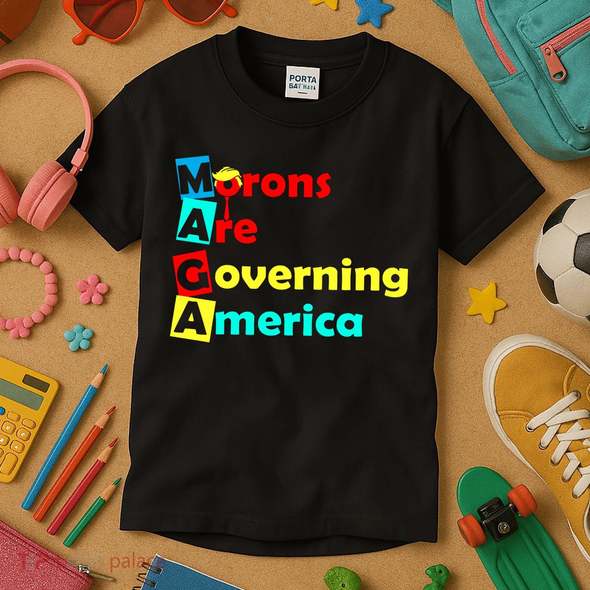 Morons Are Governing America Kids T-Shirt