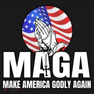Make America Godly Again Flexfit Unipanel Trucker Cap