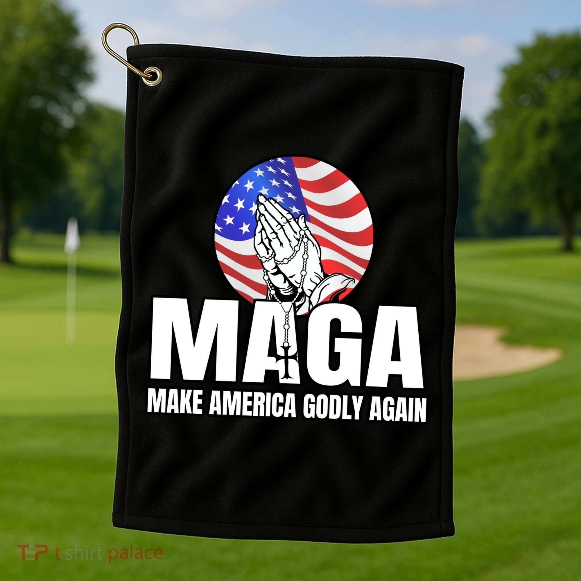 Make America Godly Again Golf Towel