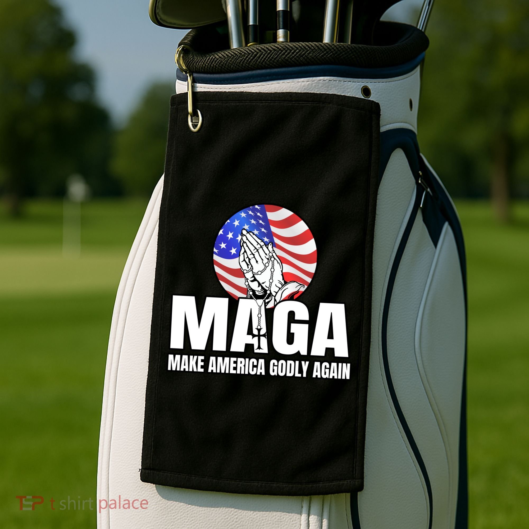Make America Godly Again Golf Towel