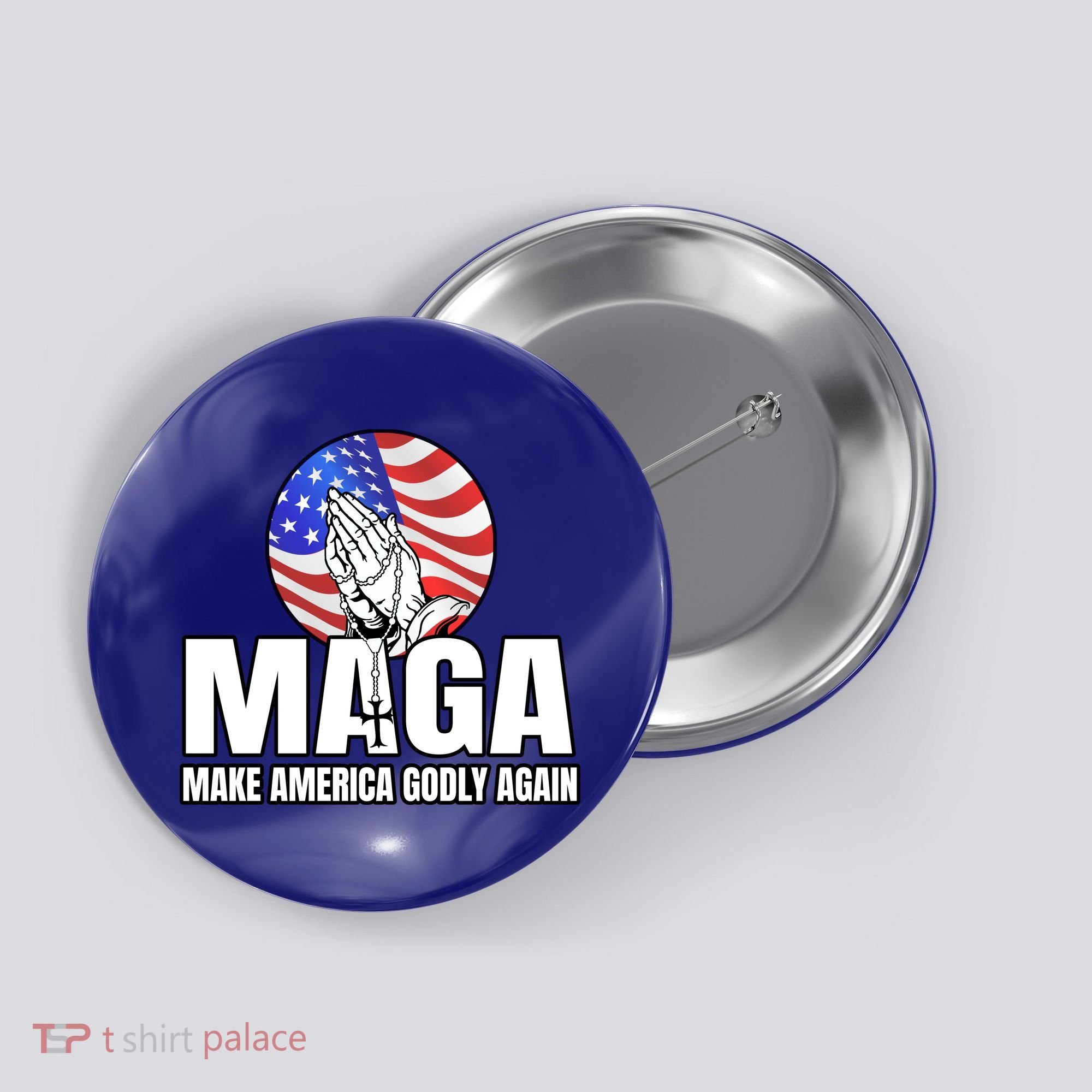 Make America Godly Again Button