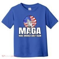 Make America Godly Again Toddler T-Shirt thumb 0