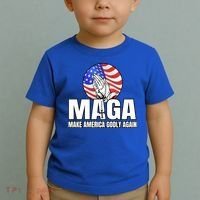 Make America Godly Again Toddler T-Shirt thumb 2