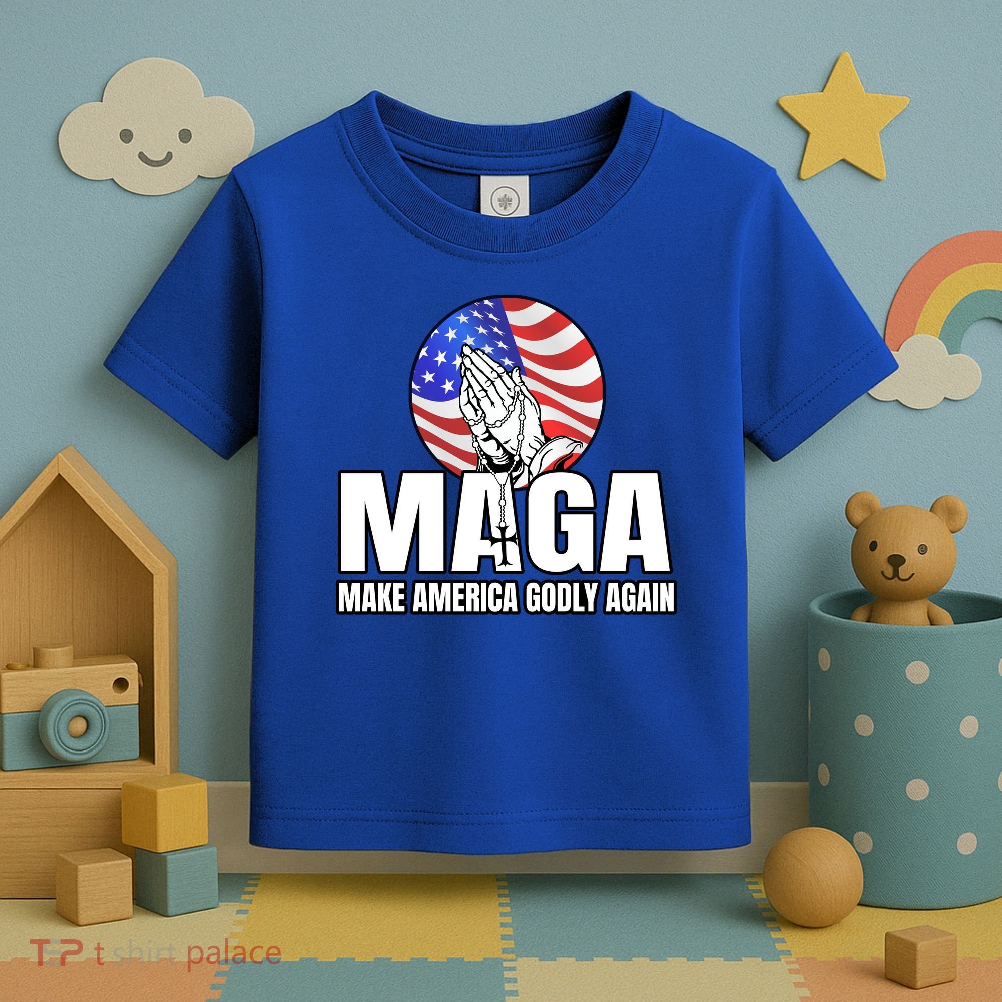 Make America Godly Again Toddler T-Shirt