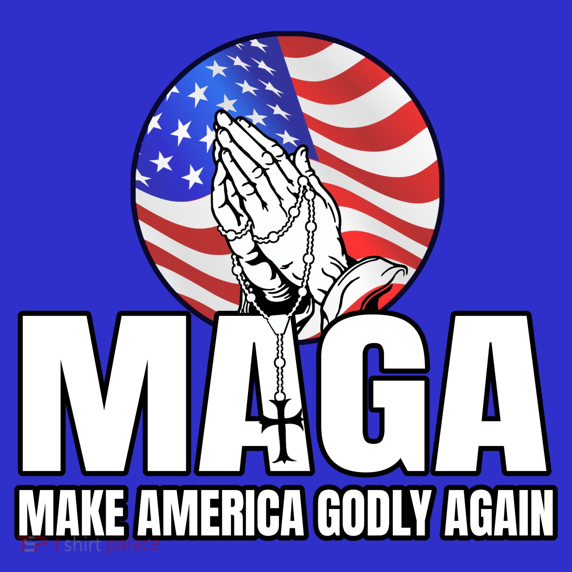 Make America Godly Again Kids Long Sleeve Shirt