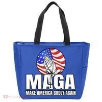 Make America Godly Again Tote Bag thumb 0