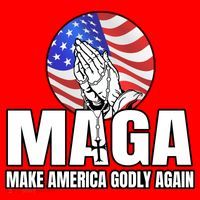 Make America Godly Again Santa Hat thumb 1