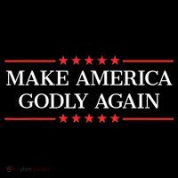 Make America Godly Again Toddler Hoodie thumb 2