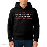 Make America Godly Again Kids Hoodie thumb 4