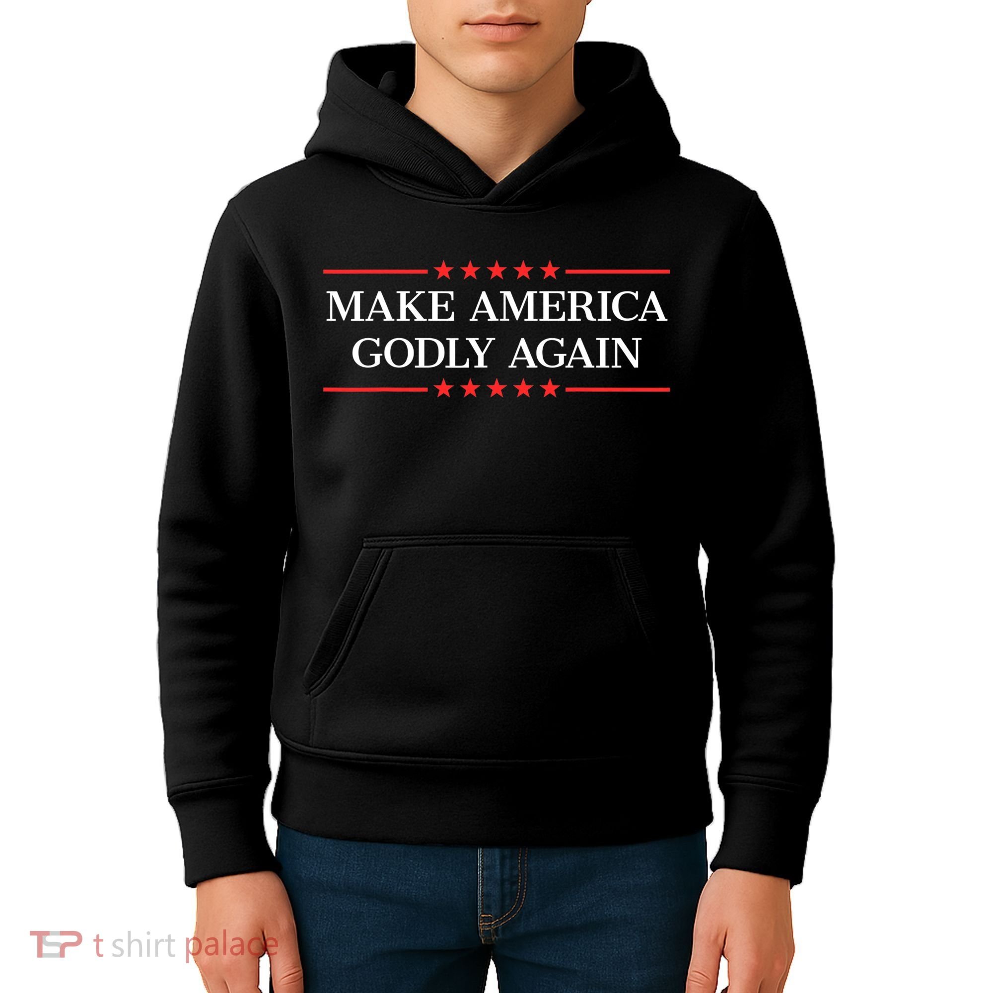 Make America Godly Again Kids Hoodie