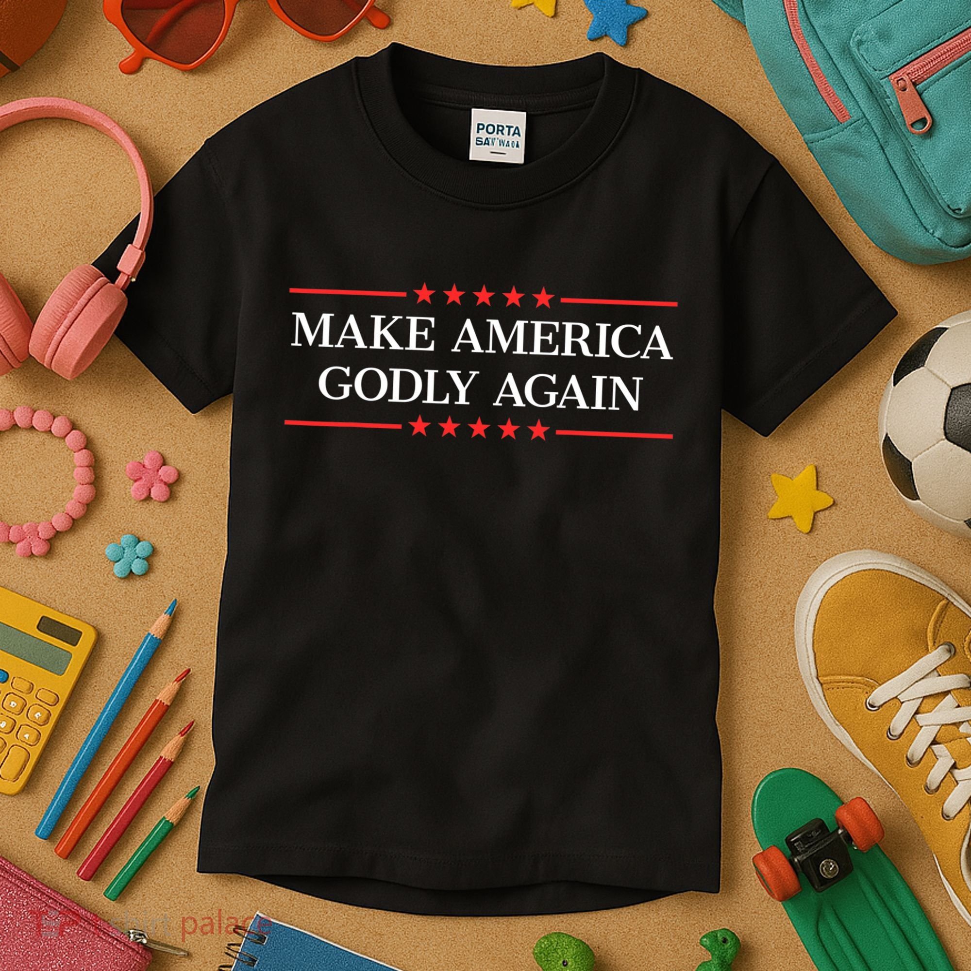 Make America Godly Again Kids T-Shirt