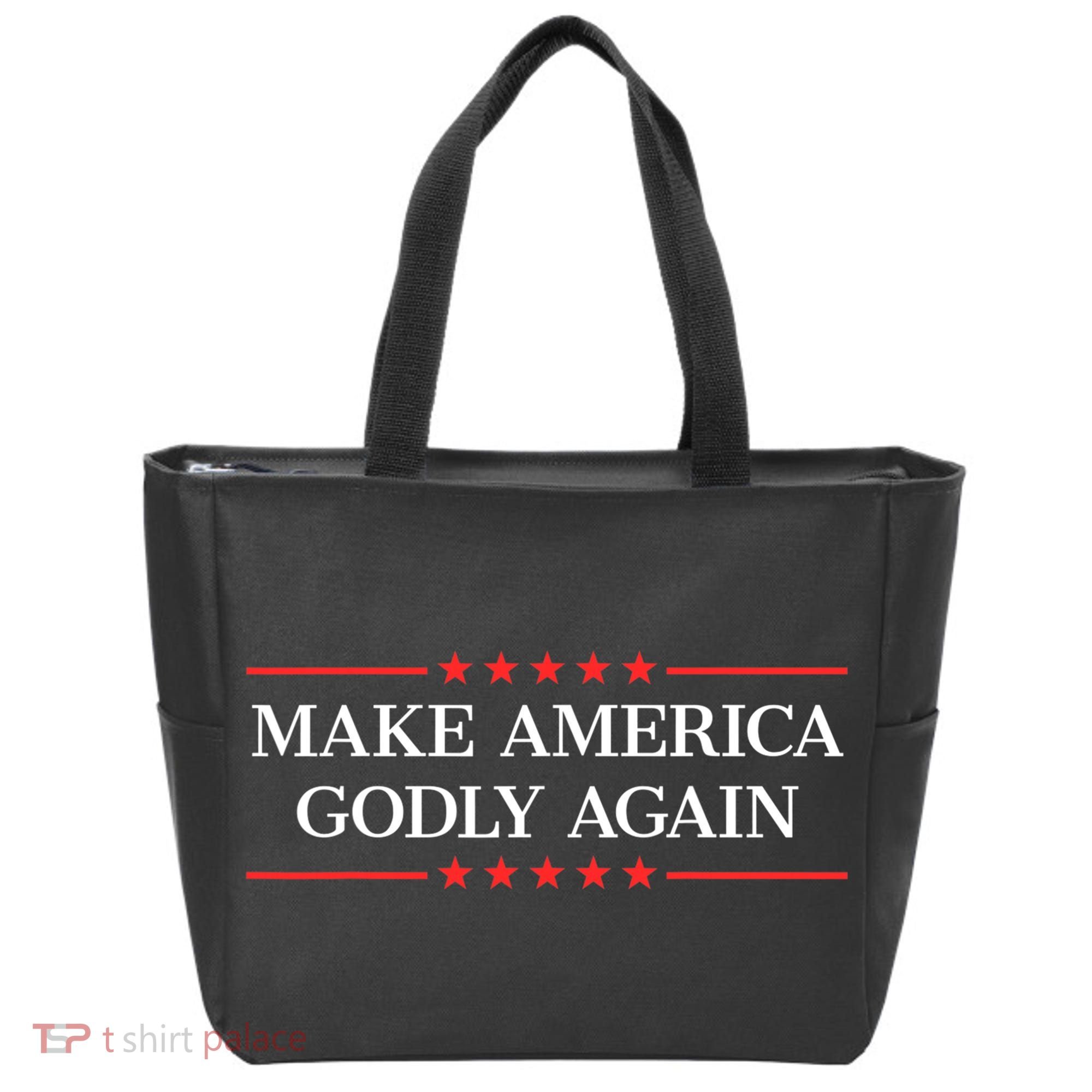 Make America Godly Again Tote Bag