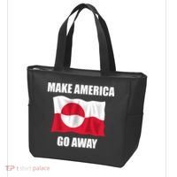 Make America Go Away Greenland Flag Anti Trump Tote Bag thumb 3