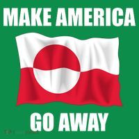 Make America Go Away Greenland Flag Anti Trump Sweatshirt thumb 3