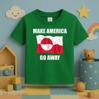 Make America Go Away Greenland Flag Anti Trump Toddler T-Shirt thumb 3