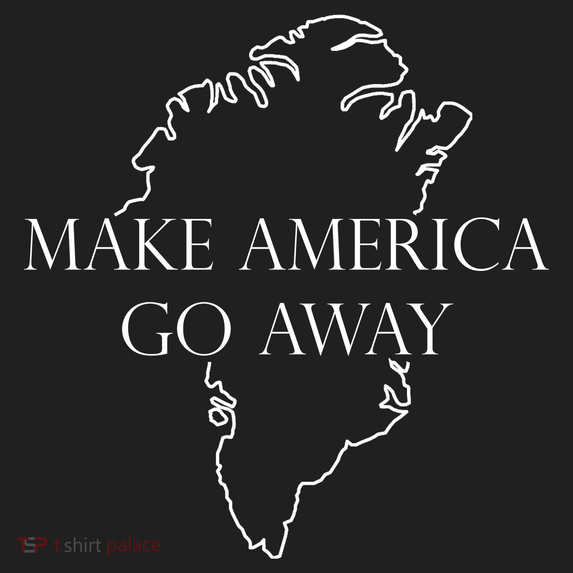 Make America Go Away Greenland Not For Sale Women's Sweatshirt