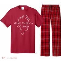 Make America Go Away Greenland Not For Sale Pajama Set thumb 0