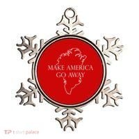 Make America Go Away Greenland Not For Sale Ornament thumb 0