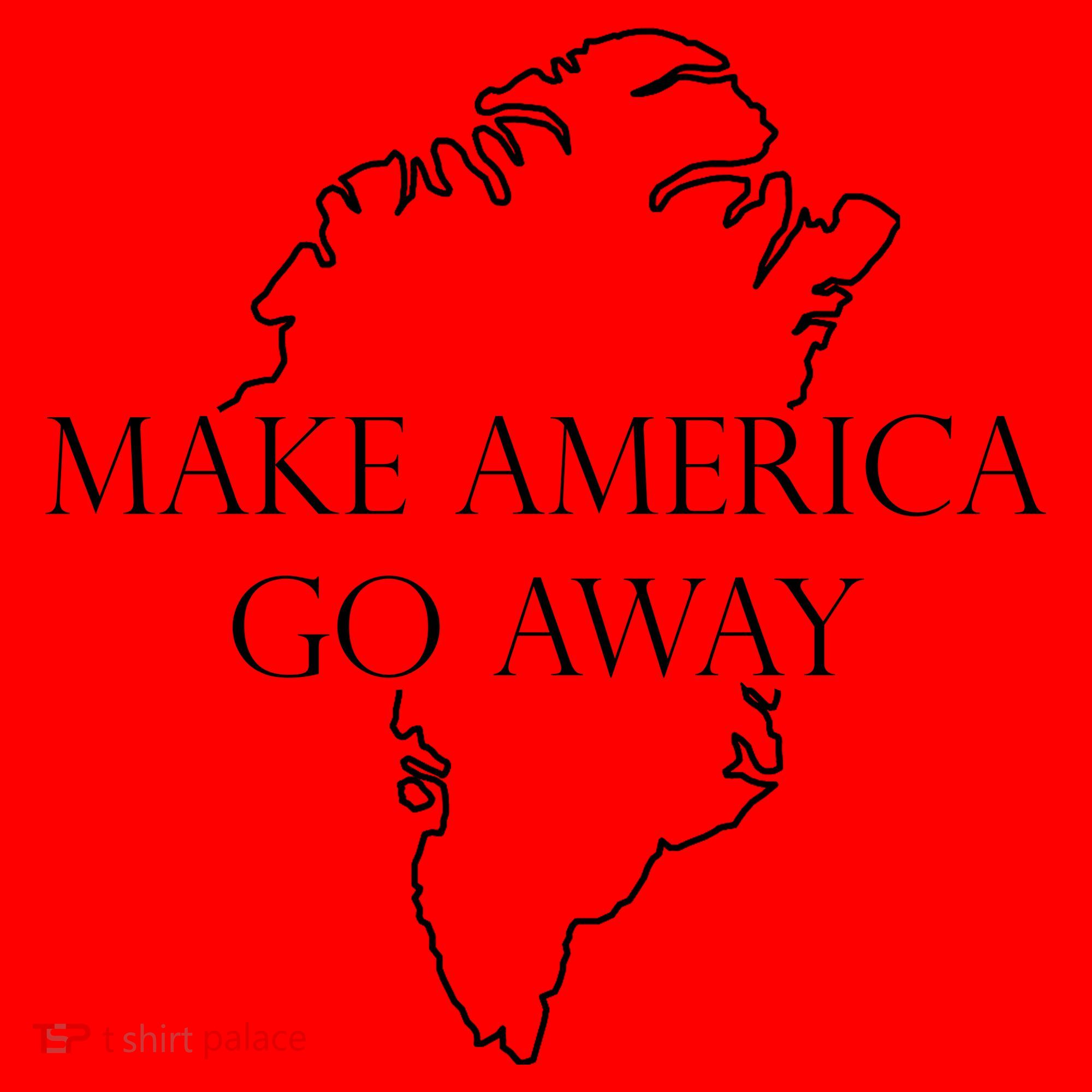 Make America Go Away Greenland Not For Sale Santa Hat