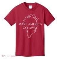 Make America Go Away Greenland Not For Sale Kids T-Shirt thumb 0