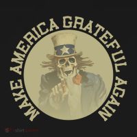 Make America Grateful Again Retro Uncle Sam Funny Apron thumb 3
