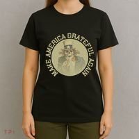 Make America Grateful Again Retro Uncle Sam Funny T-Shirt thumb 4