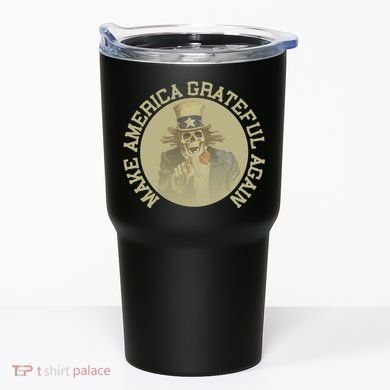 Make America Grateful Again Retro Uncle Sam Funny Tumbler