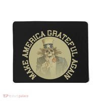 Make America Grateful Again Retro Uncle Sam Funny Mousepad thumb 0