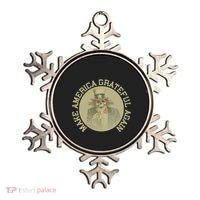 Make America Grateful Again Retro Uncle Sam Funny Ornament thumb 0