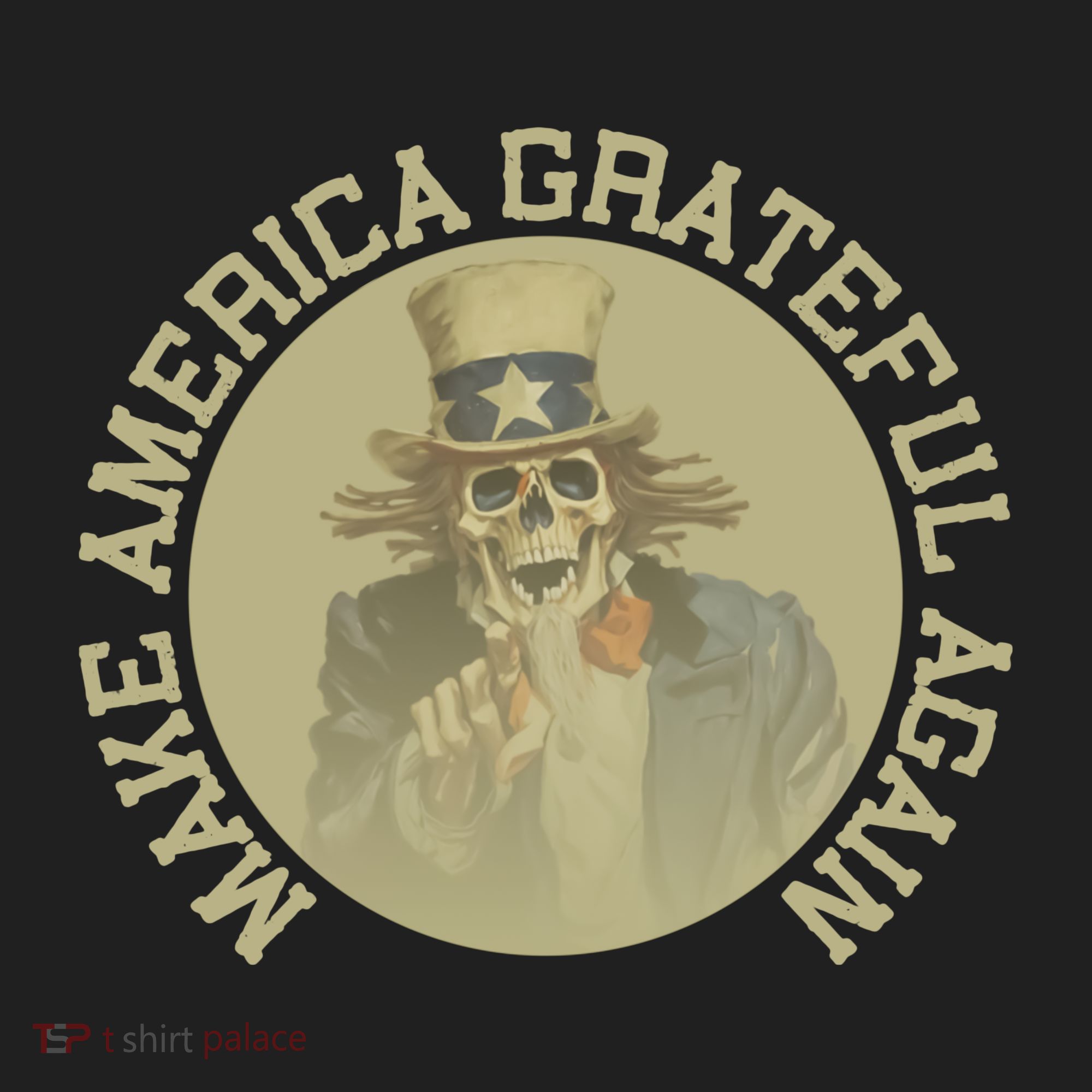 Make America Grateful Again Retro Uncle Sam Funny Hat
