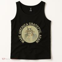 Make America Grateful Again Retro Uncle Sam Funny Tank Top thumb 2
