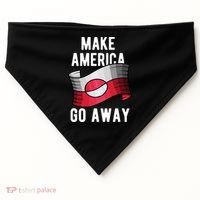 Make America Go Away MAGA Greenland Flag USA-Made Doggie Bandana thumb 0