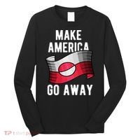 Make America Go Away MAGA Greenland Flag Long Sleeve Shirt thumb 0